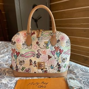 Dooney and Bourke Disney Sketch Satchel